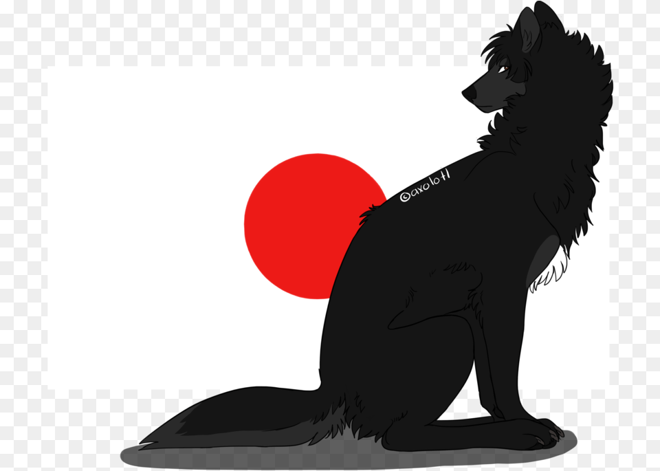 Hetalia Wolves Japan By Bat Biites Illustration, Animal, Kangaroo, Mammal, Silhouette Free Png Download