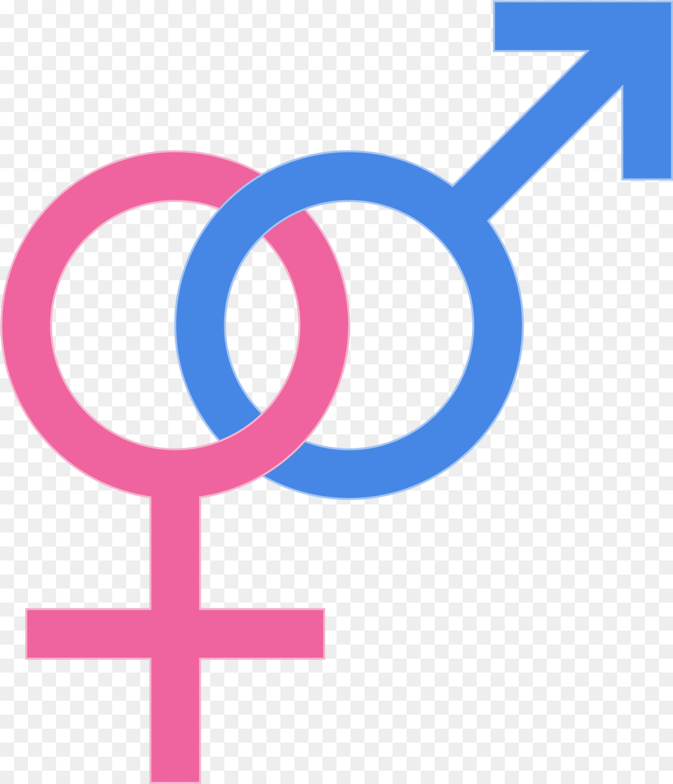 Heterosexual Sign, Cross, Symbol Free Png Download