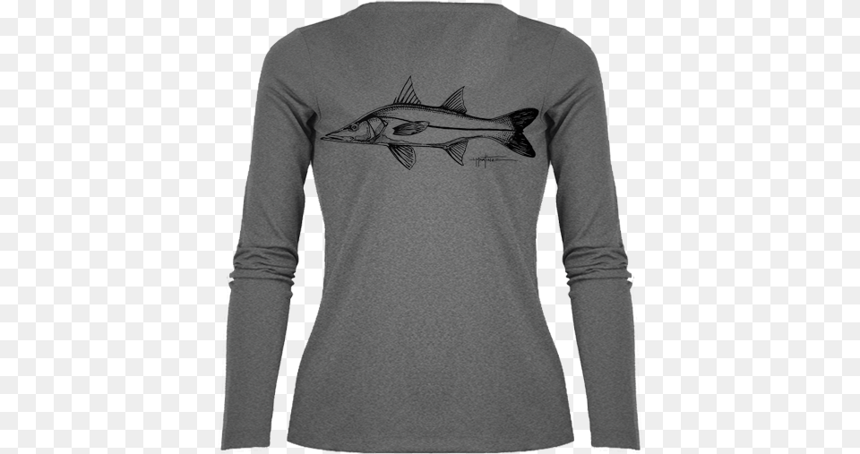 Hewes Womens Cut Ls Technical Fishing Shirt Snook, T-shirt, Clothing, Long Sleeve, Sleeve Png Image