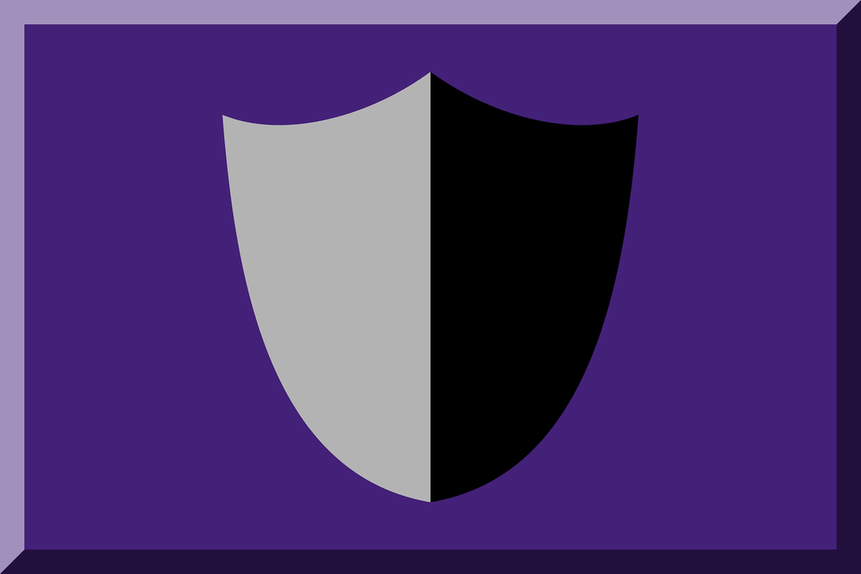 Hex With Bicolor Shield Hex Black Clipart, Armor Png Image