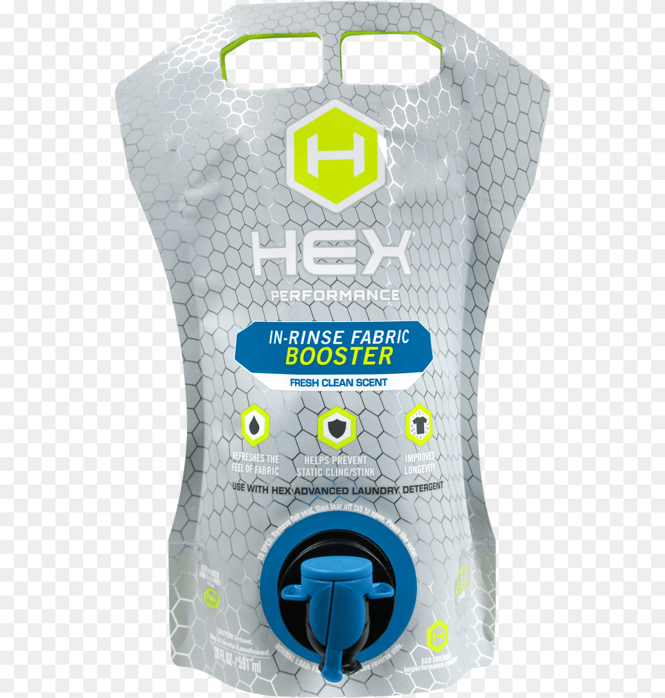 Hex Fabric Booster Hex Performance In Rinse Fabric Booster Fresh Scent, Bottle, Cleaning, Person Free Png Download