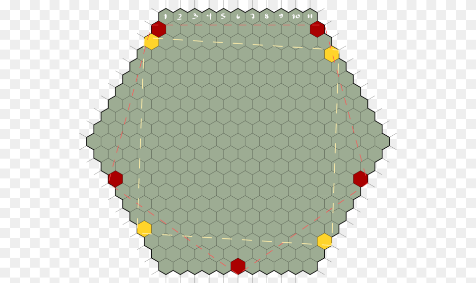 Hex Grid For 4 And 5 Players 10 Tcl, Sphere, Accessories, Bead, Food Free Png