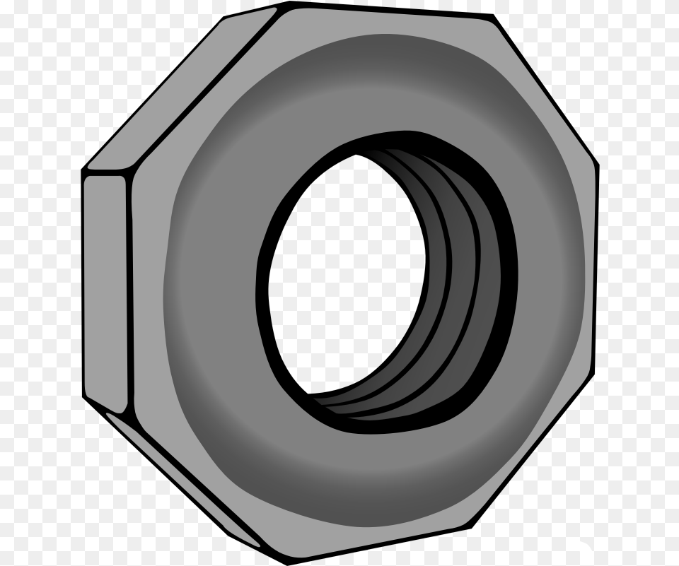 Hex Nut Clip Art, Electronics, Disk Free Png