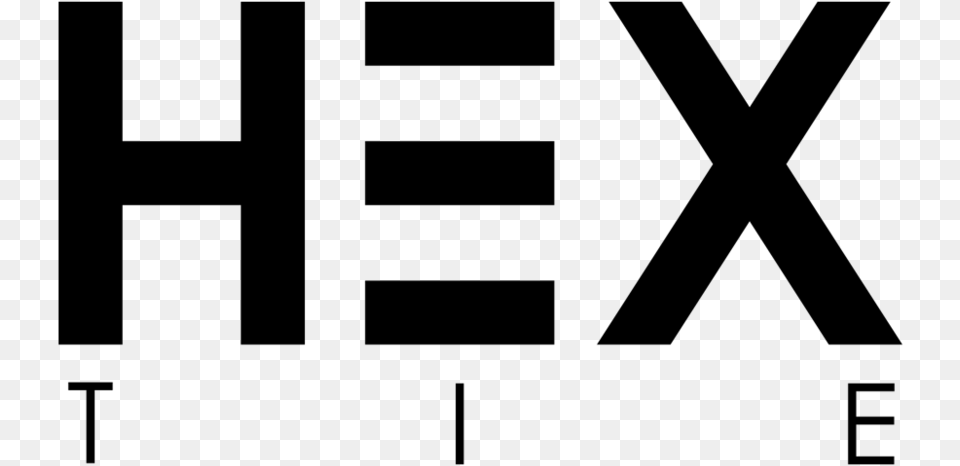 Hex Tie Hex Tie Hextie Logo, Gray Png Image