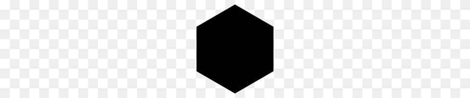 Hexagon, Gray Png Image