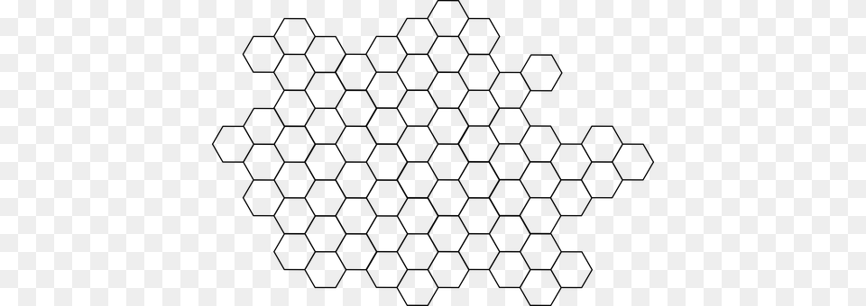 Hexagon Gray Png Image