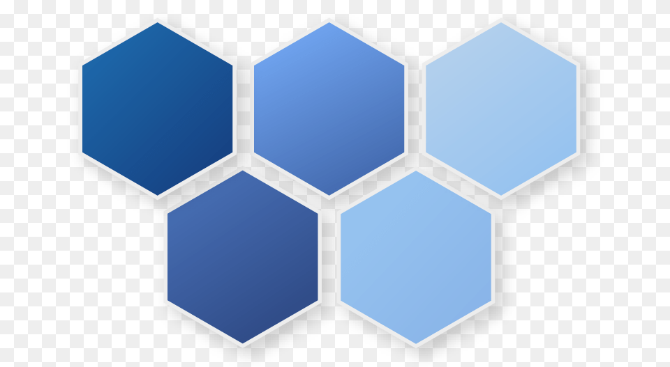 Hexagon Blue Transparent Image Hexagon Blue, Food, Honey, Honeycomb, Cross Free Png