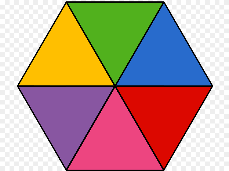 Hexagon Calculator, Triangle Free Transparent Png