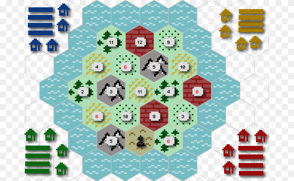 Hexagon Card Game, Pattern, Quilt Png Image