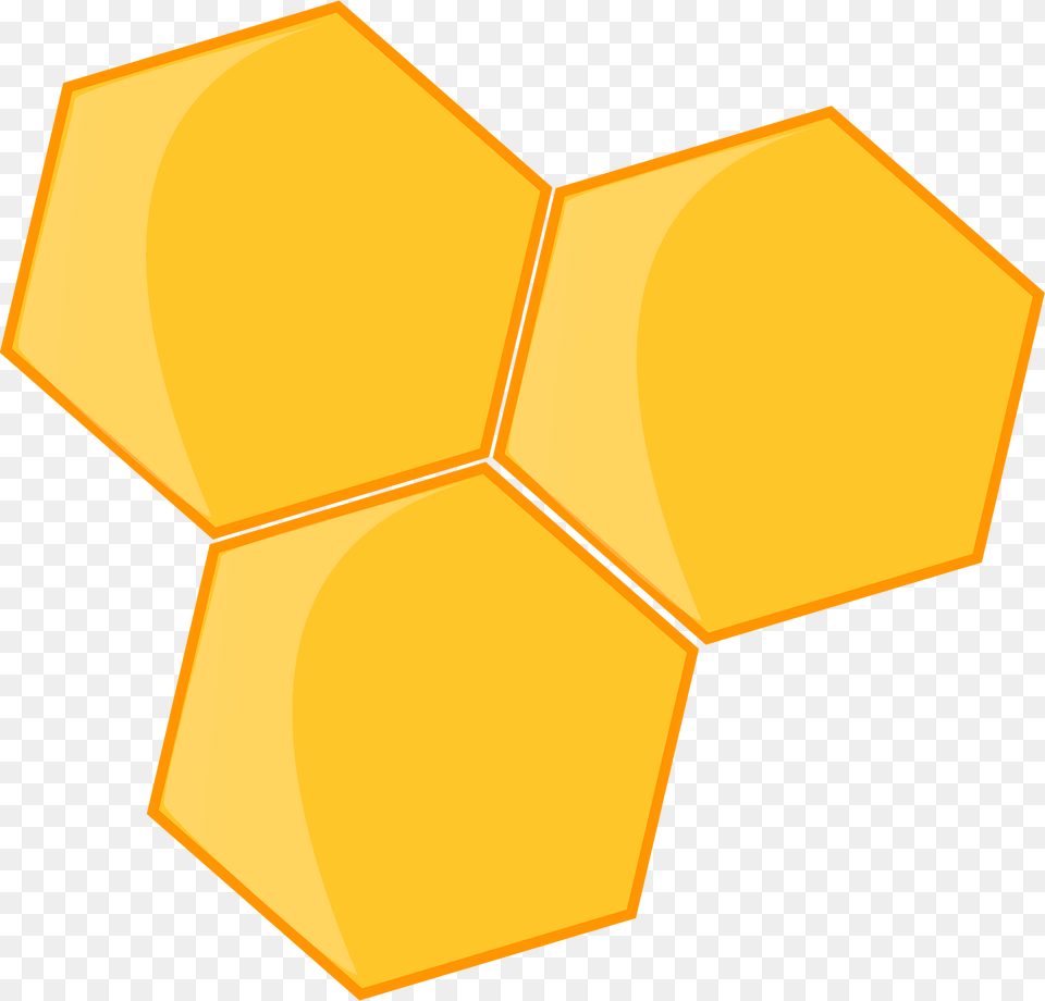 Hexagon Clipart, Food, Honey, Honeycomb Free Png