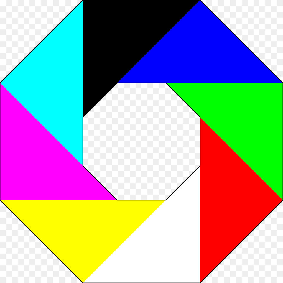 Hexagon Clipart Octogon, Triangle Png Image