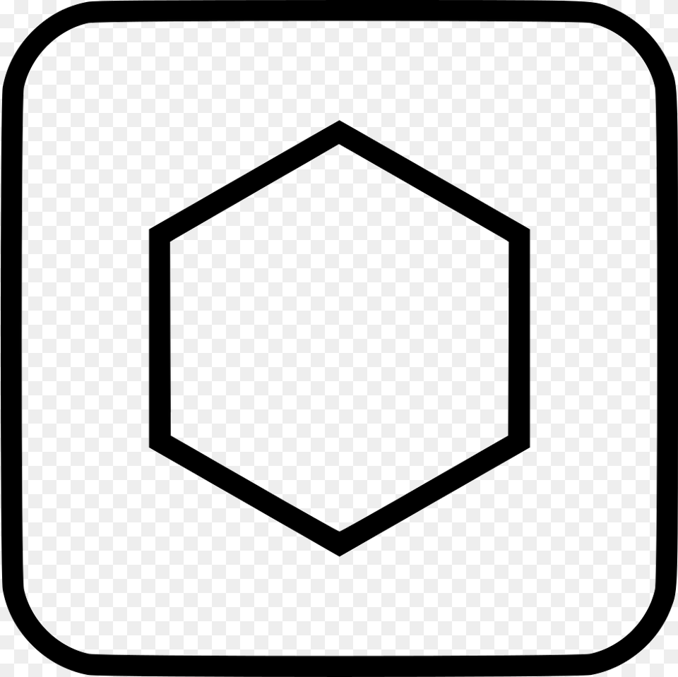 Hexagon Comments Checkbox Icon Checkbox, Sign, Symbol, Device, Grass Free Png Download