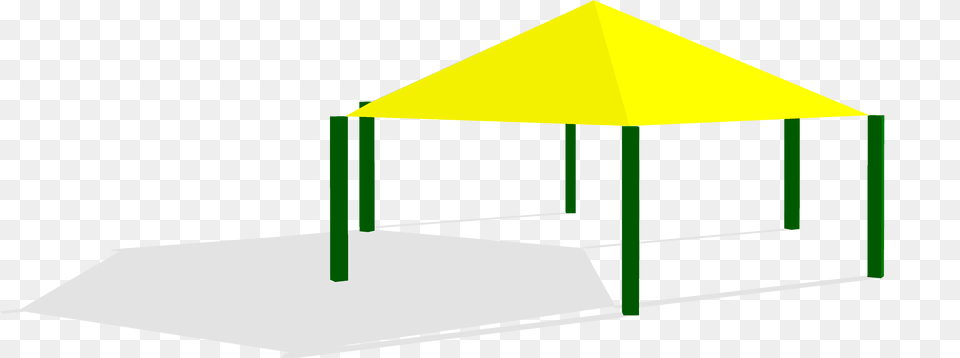 Hexagon Hip Roof Triangle, Outdoors, Canopy Free Transparent Png