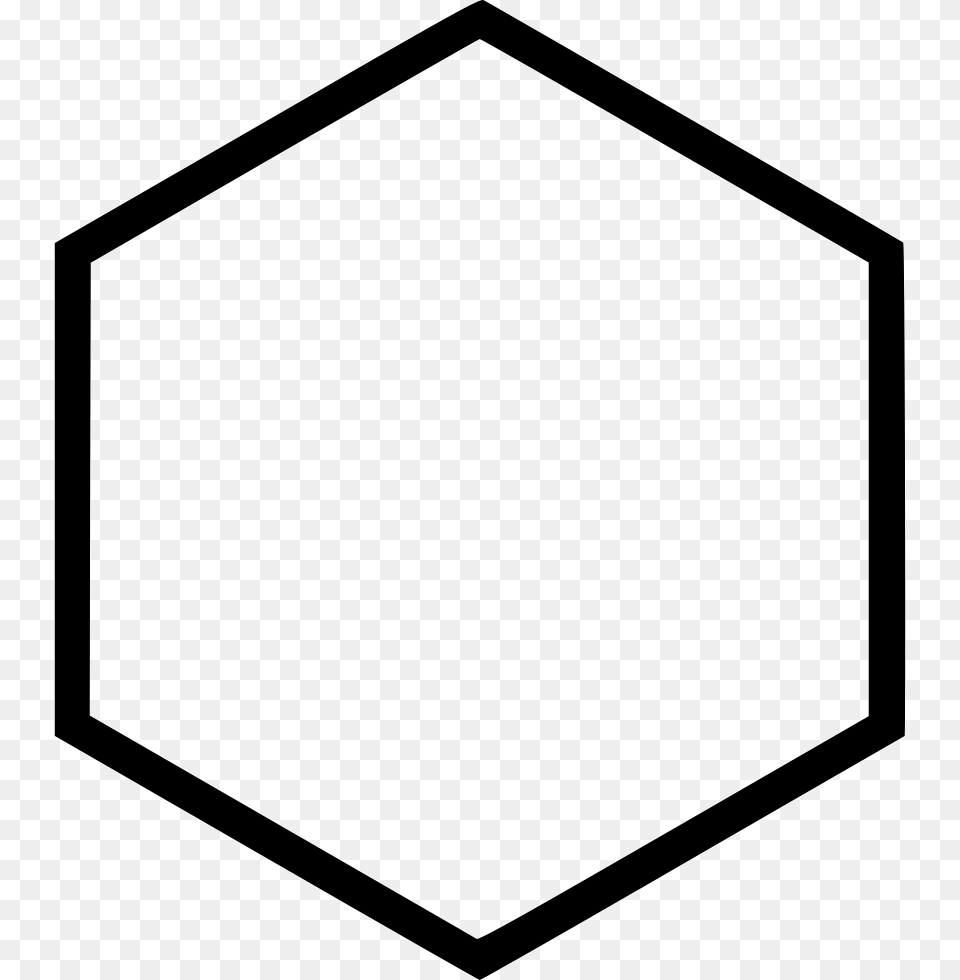 Hexagon Icon, Sign, Symbol, Blackboard, Road Sign Png Image