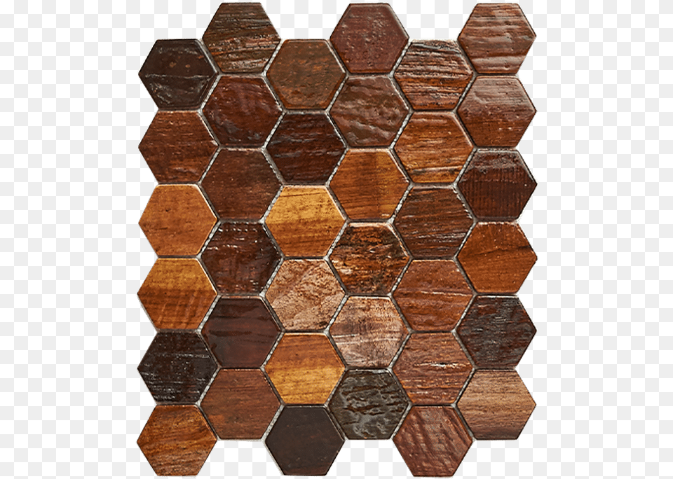 Hexagon Mosaic Patina Resin Hexagon Mosaic Patina, Wood, Interior Design, Indoors, Flooring Free Transparent Png
