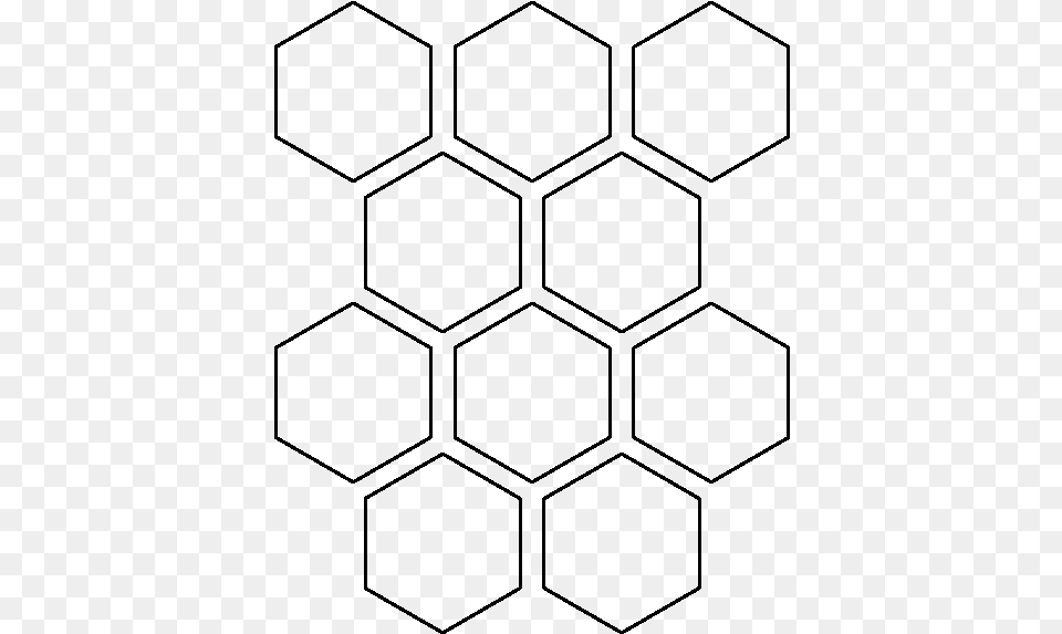 Hexagon Patterns Printable Hexagon Pattern, Gray Free Png Download