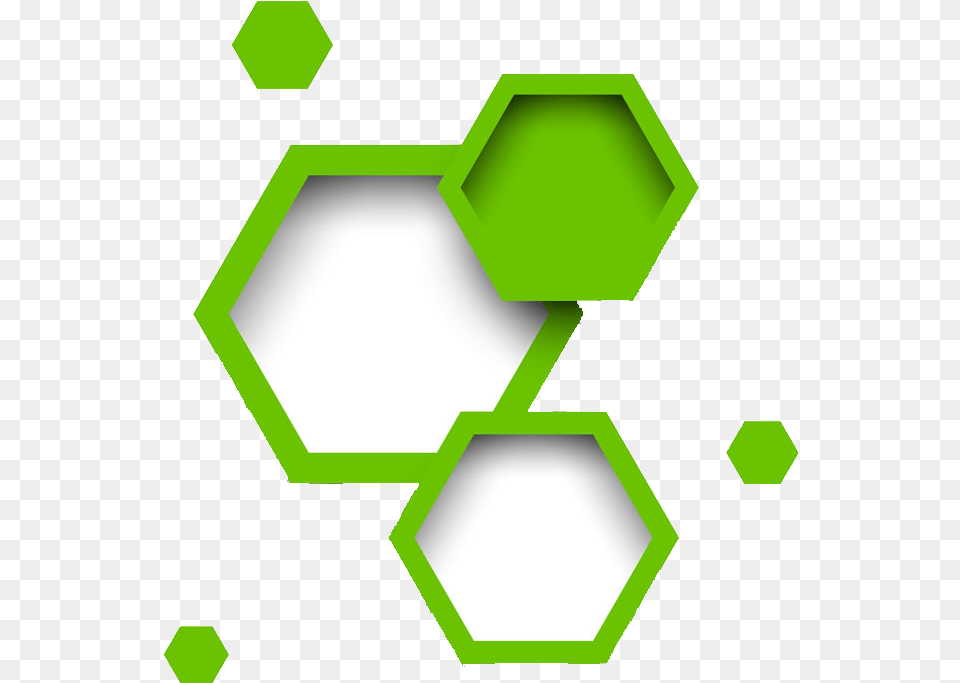 Hexagon Polygon Geometry, Green, Symbol, Recycling Symbol Png Image