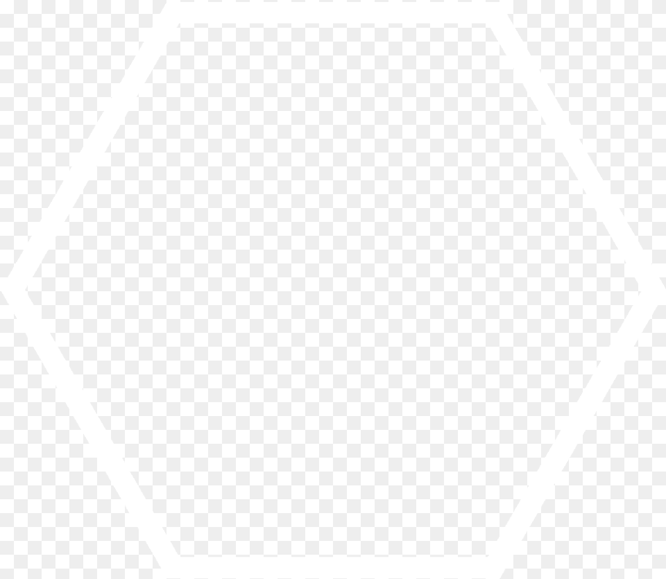 Hexagon White White Hexagon, Cutlery Png Image