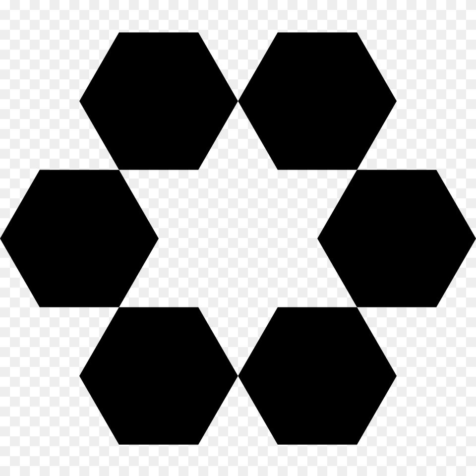 Hexagons Clipart, Green, Recycling Symbol, Symbol Png