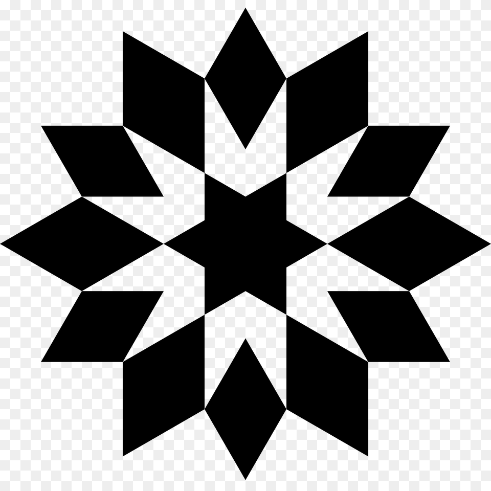 Hexagram Clipart, Nature, Outdoors, Symbol, Snow Free Png