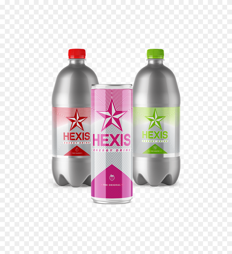 Hexis Energy Drink, Bottle, Can, Tin, Water Bottle Free Png