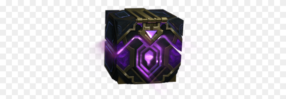 Hextech Content Purple Chest League Of Legends, Art, Graphics, Lighting, Accessories Free Png