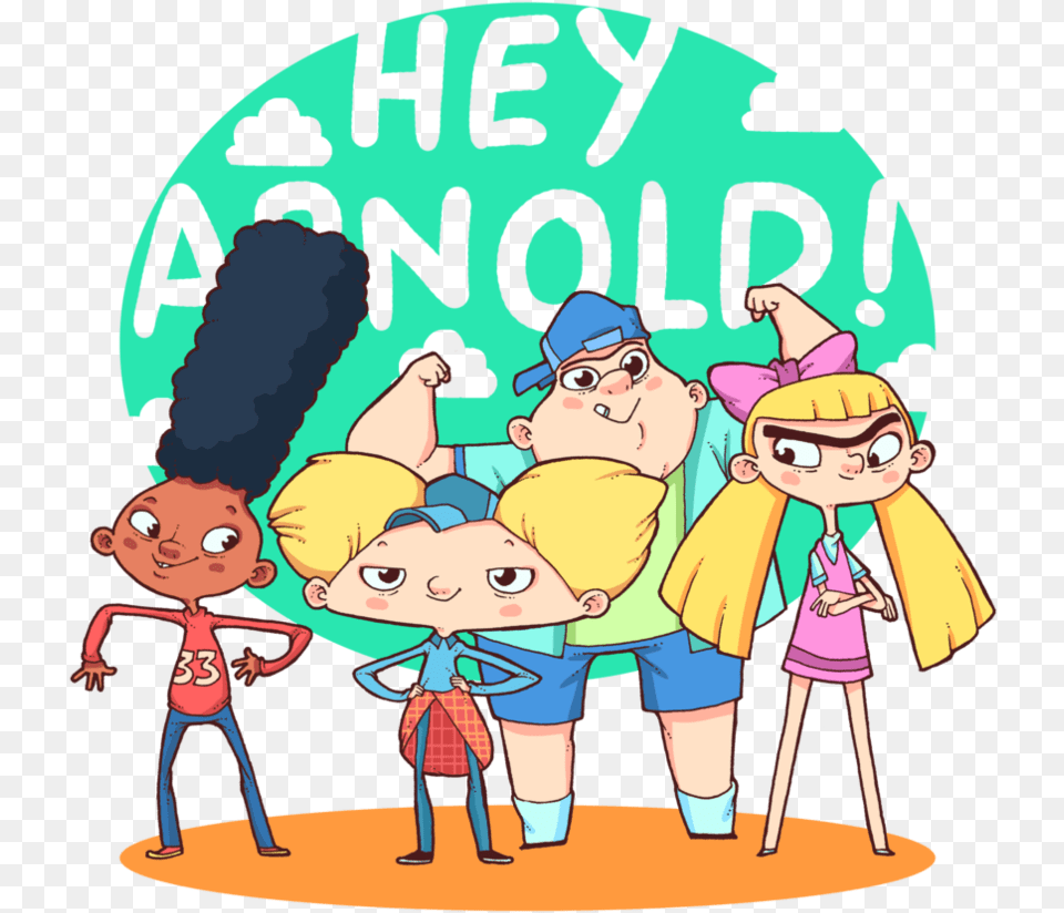 Hey Arnold Download Hey Arnold Hd, Book, Comics, Publication, Person Free Png