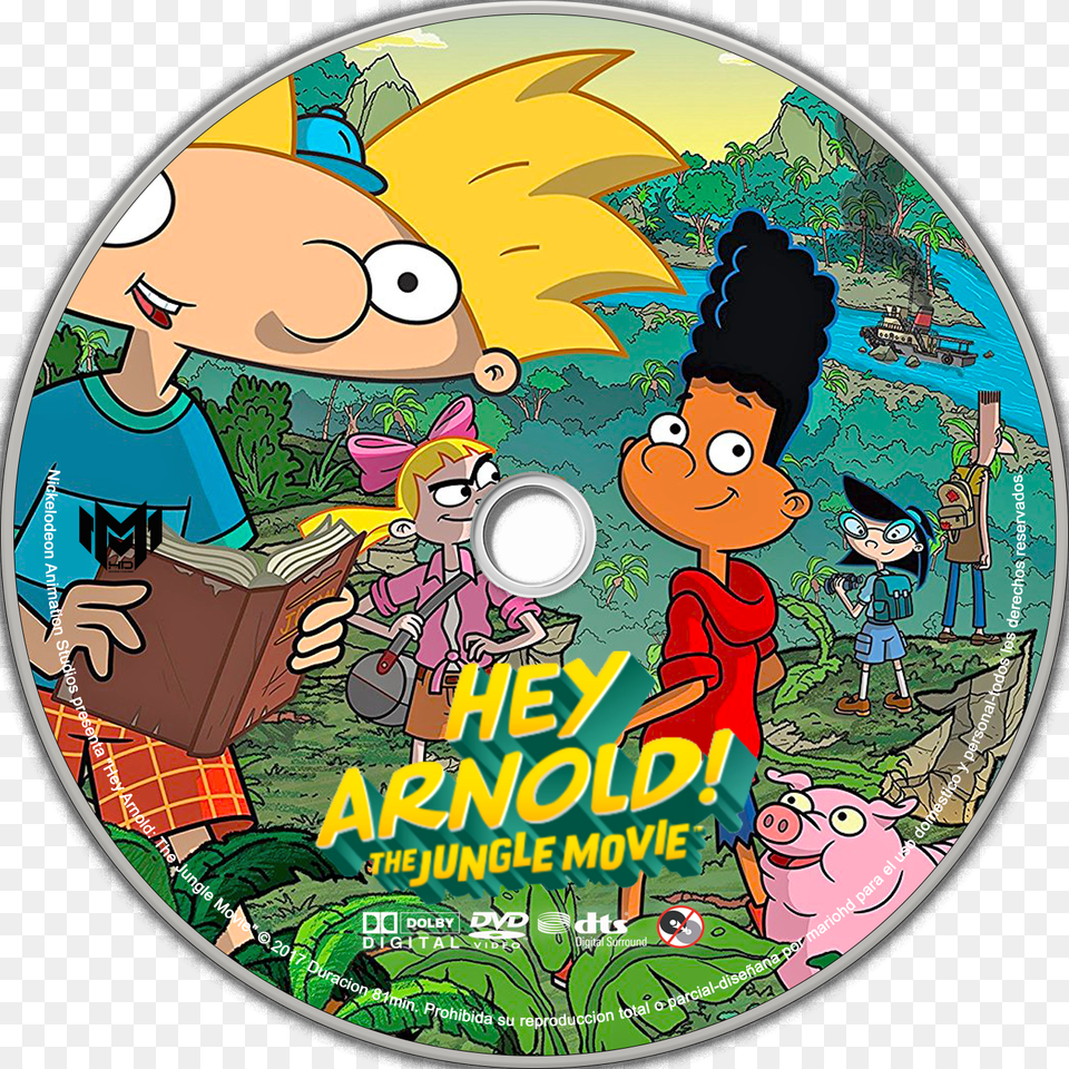 Hey Arnold Hey Arnold The Jungle Movie Dvd Disc, Disk, Person, Baby, Face Png
