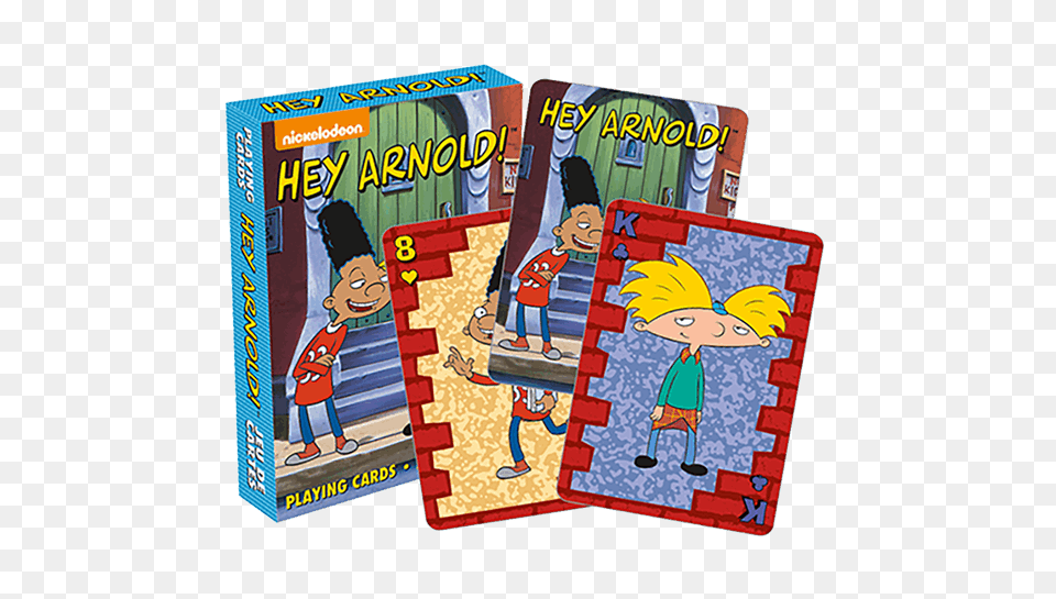 Hey Arnold Playing Cards, Publication, Book, Comics, Person Free Png Download