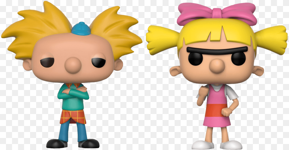 Hey Arnold Pop Figures Funko Hey Arnold, Baby, Person, Doll, Toy Free Transparent Png