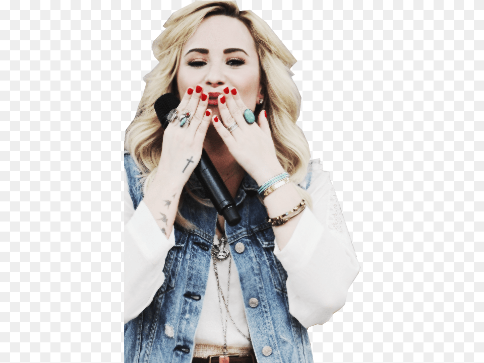 Hey Guys Here I Just Posted Some Photos Of The Singer Demi Lovato, Wrist, Adult, Body Part, Woman Free Transparent Png