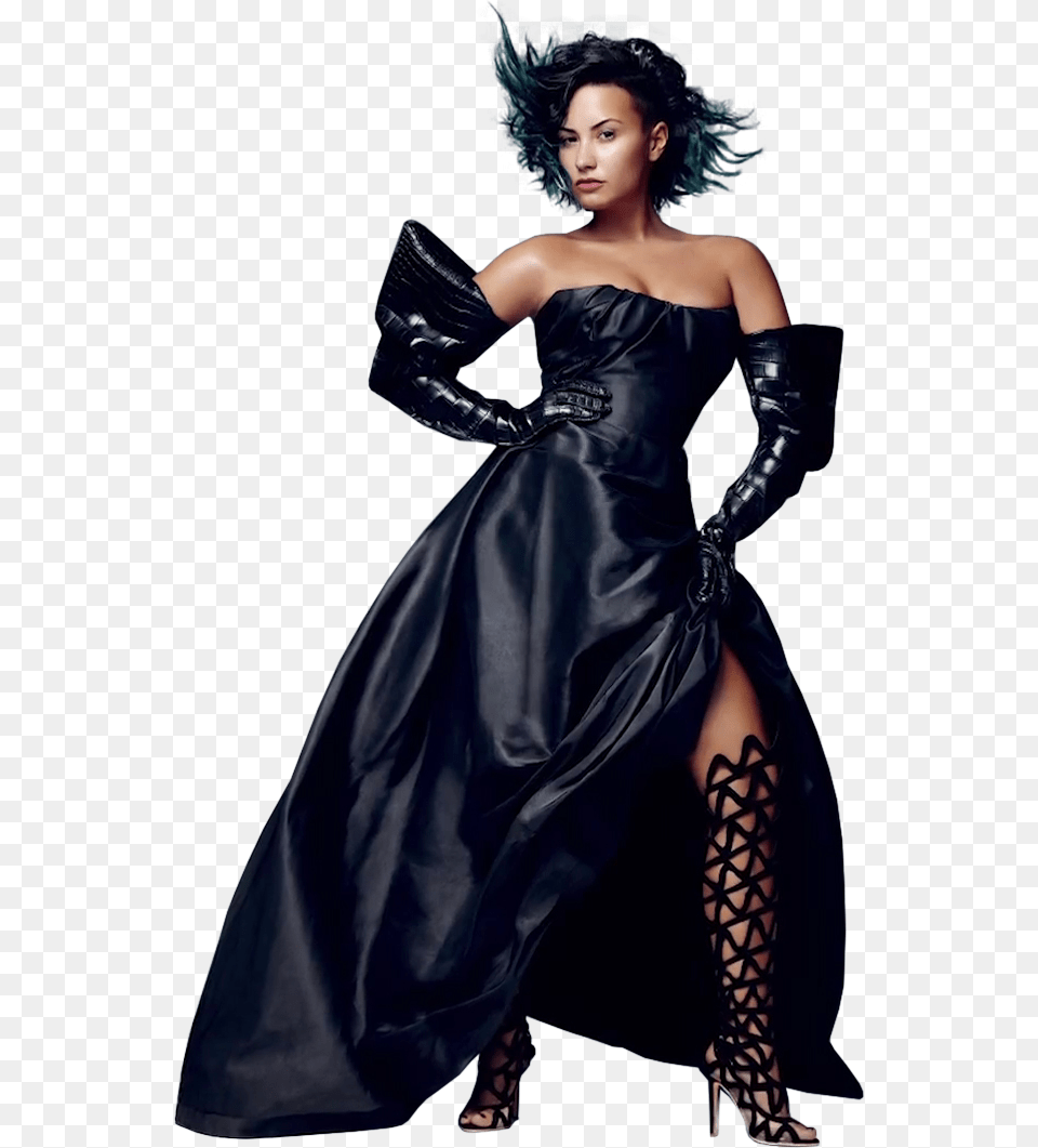 Hey Guys Here I Just Posted Some Photos Of The Singer Demi Lovato Photoshoot Allure, Formal Wear, Clothing, Dress, Fashion Free Png