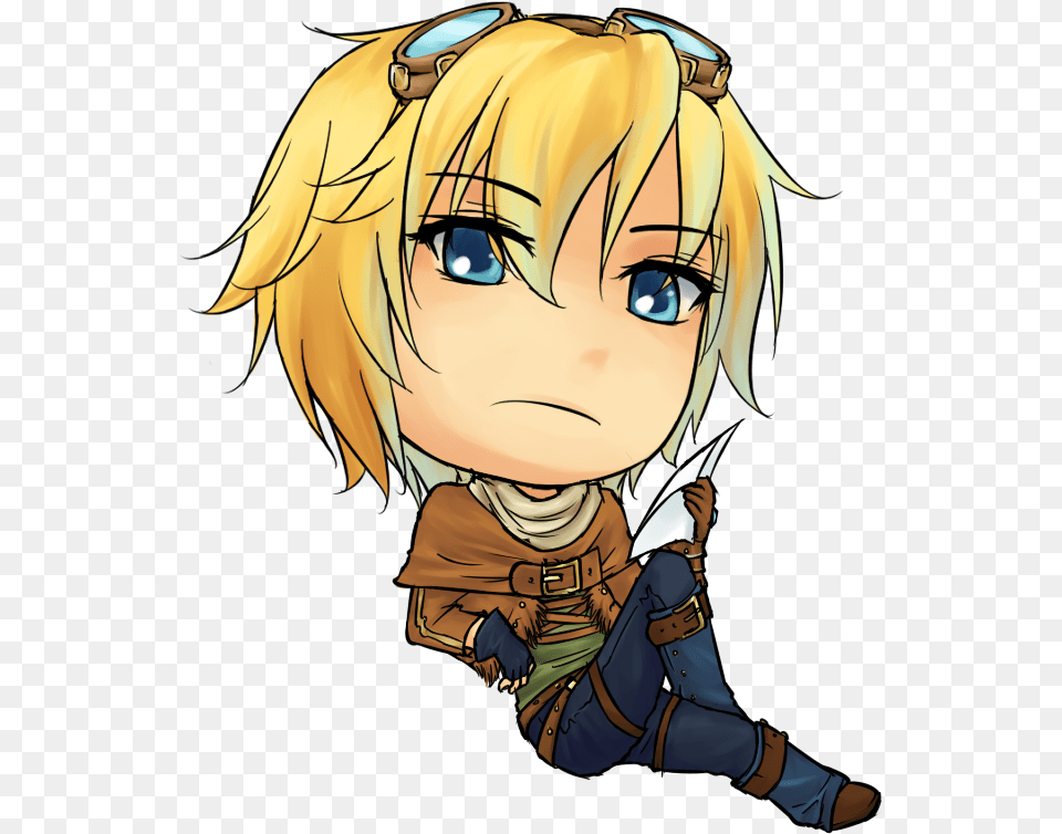 Hey I M Ezreal Piltover S Grandmaster Explorer Current Ezreal Gif, Book, Comics, Publication, Baby Png