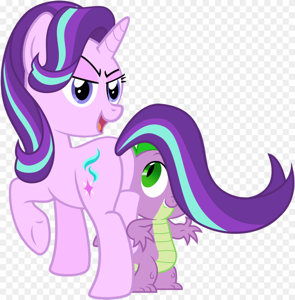 Hey Spike What S Your Favorite Pony Tail By Titanium Starlight Glimmer Ponytail, Purple, Graphics, Art, Book Free Transparent Png