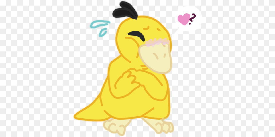 Hey Yeah So I Was Supposed To Draw A Psyduck For Cartoon, Clothing, Coat, Baby, Person Png