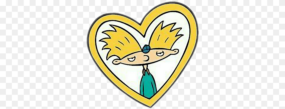 Heyarnold 90skid 90s Cartoon 90cartoons Nickelodeon Hey Arnold Heart, Animal, Bird, Logo, Art Free Png Download