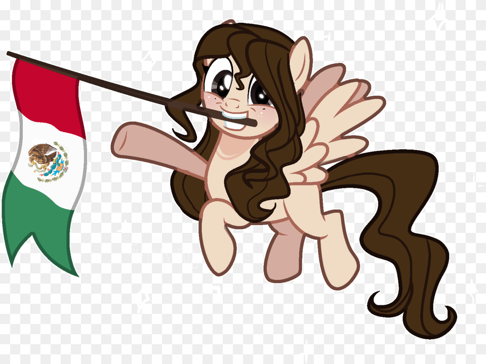 Heyyasyfox Female Flag Mare Mexico Mouth Hold Mexico Flag, Face, Head, Person Free Transparent Png