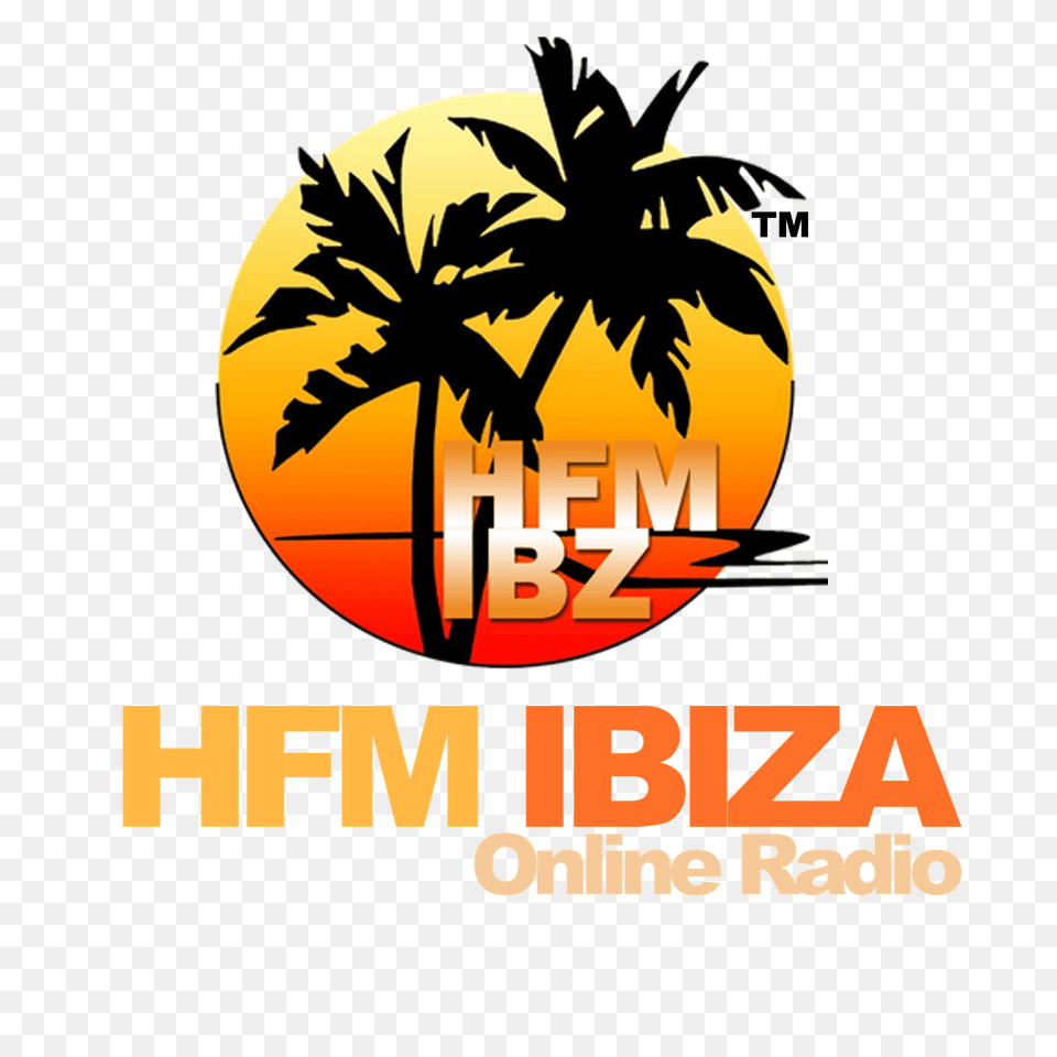 Hfm Ibiza Online Radio Logo, Advertisement, Poster, Plant, Vegetation Free Transparent Png