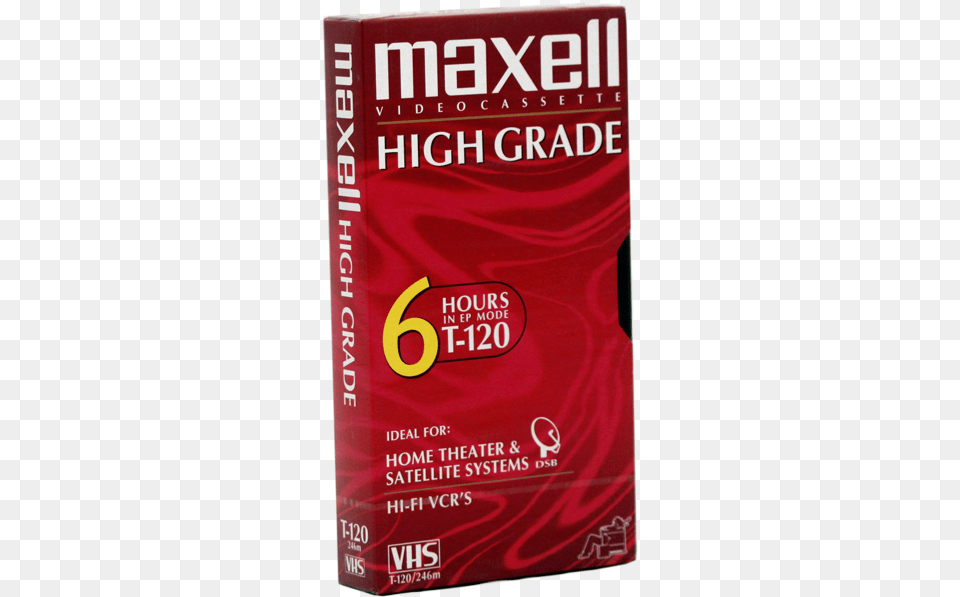 Hg T120 Maxell, Book, Publication, Can, Tin Free Transparent Png