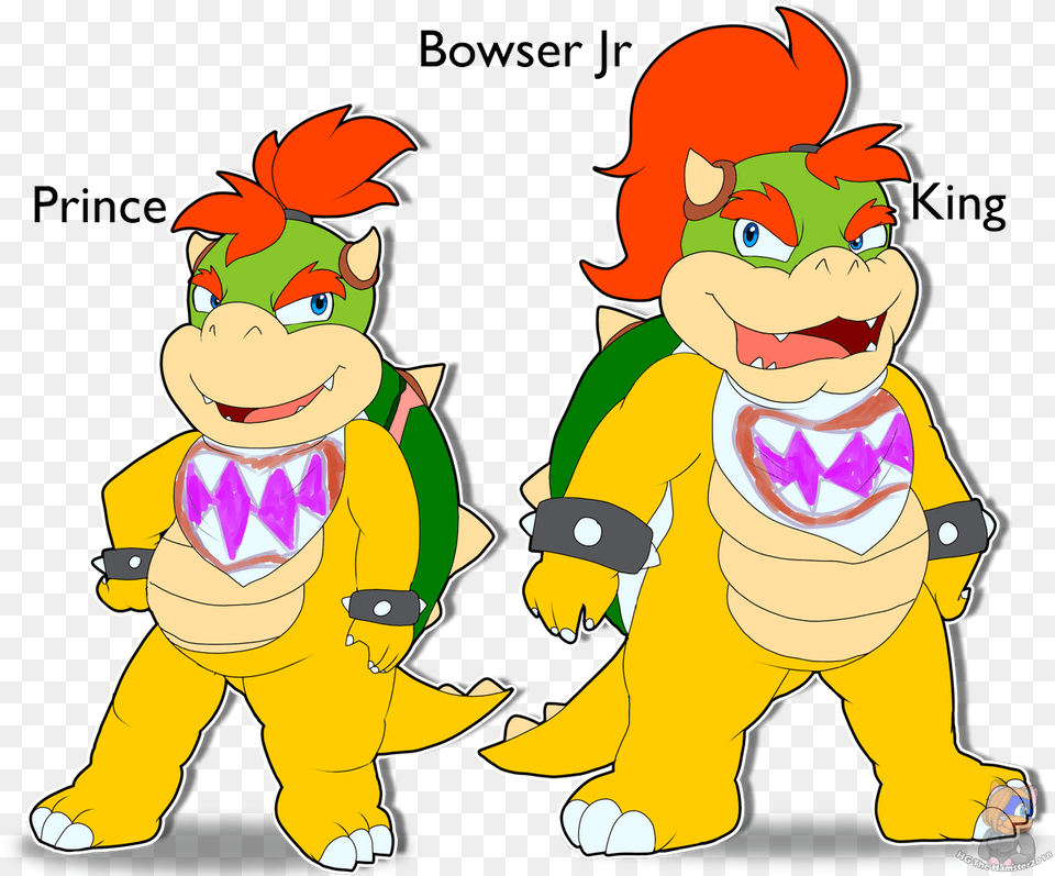 Hg U2022 Bowser Jr Paint Brush, Baby, Person Free Transparent Png