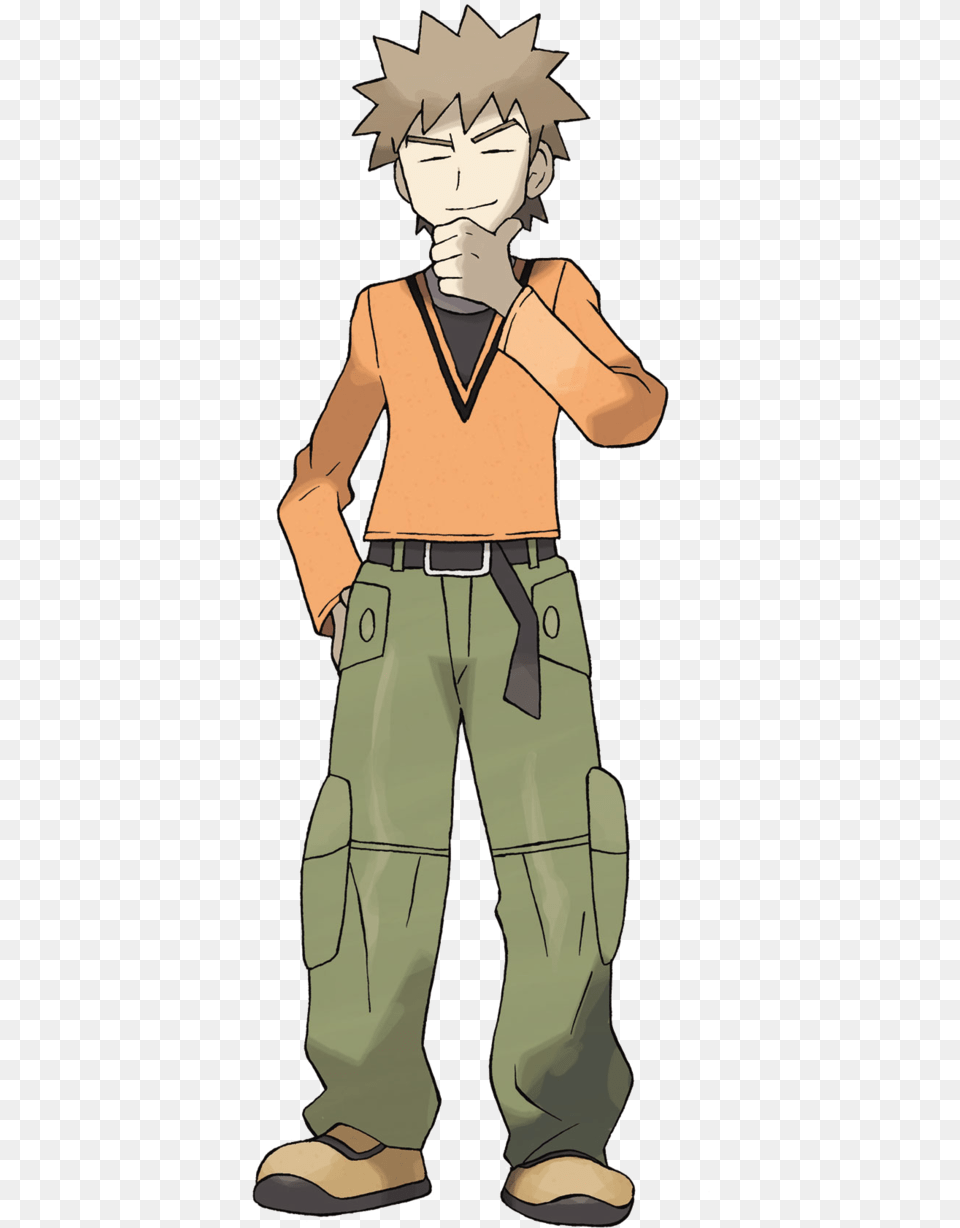 Hgss Brock Pokemon Brock, Publication, Book, Person, Comics Free Transparent Png