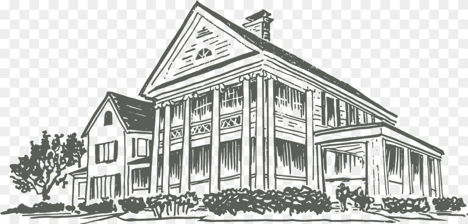Hh Circle House Stamp House, Architecture, Building, Art, Drawing Png