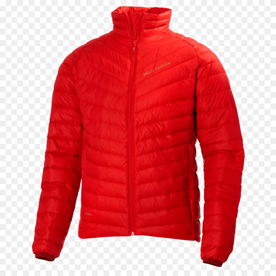 Hh Verglas Down Insulator Red, Clothing, Coat, Jacket Free Png