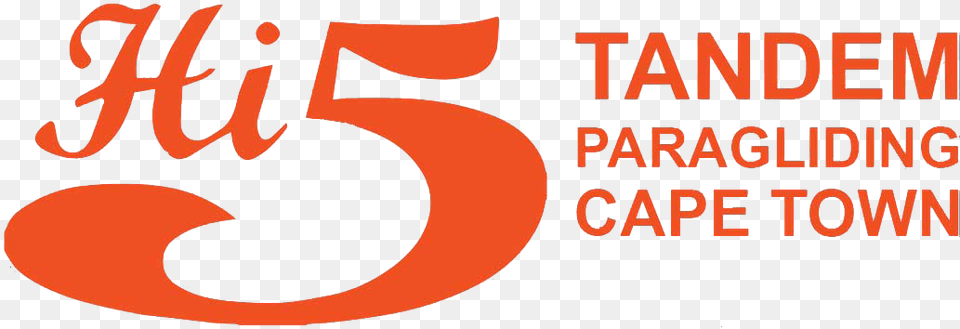 Hi 5 Paragliding Orange, Text, Number, Symbol Free Transparent Png