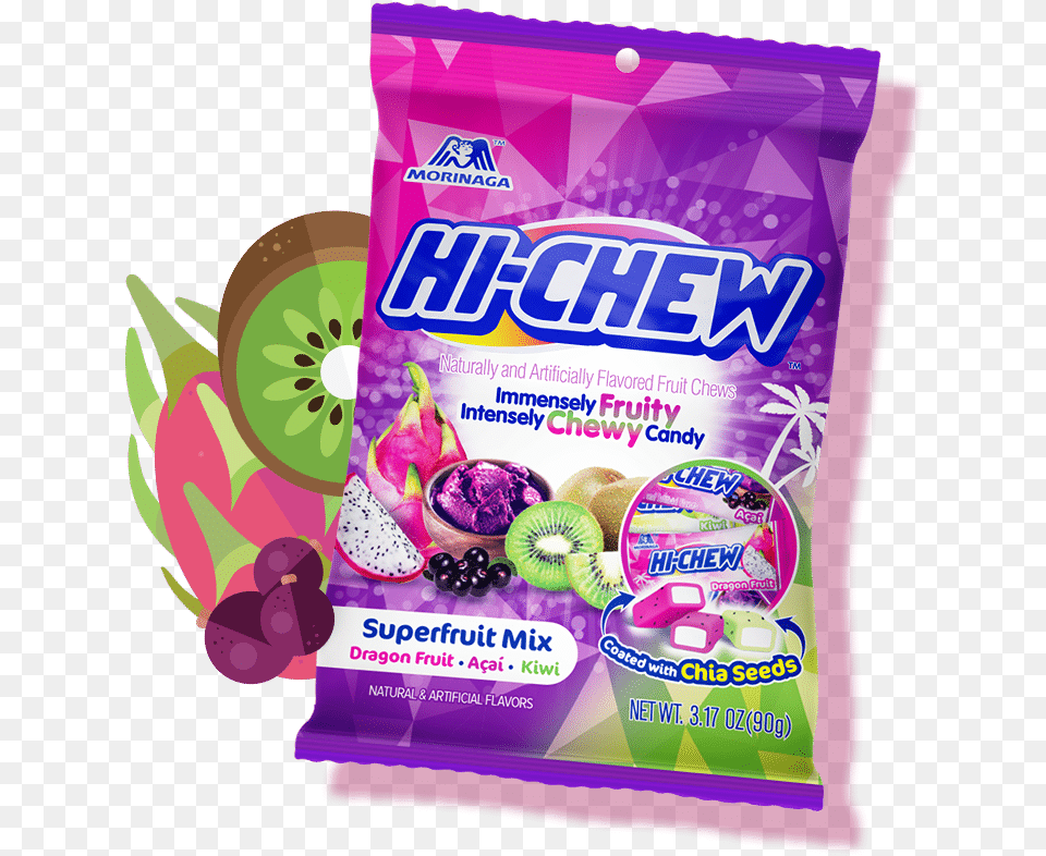 Hi Chew Superfruit Mix, Gum, Food, Sweets Free Png