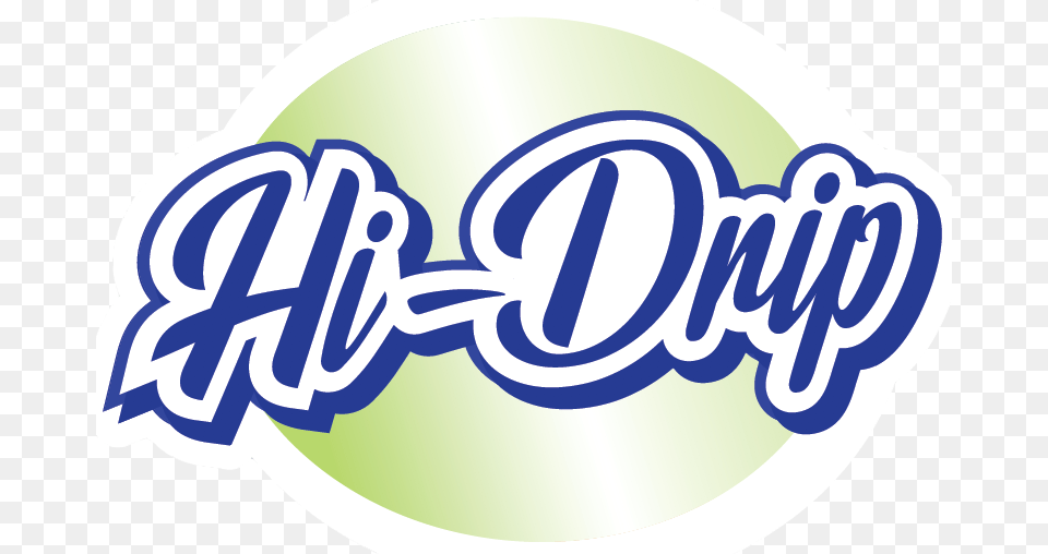 Hi Drip Vape Logo, Sticker Png