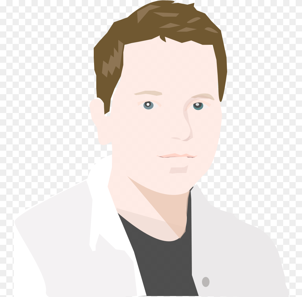 Hi I39m Hunter Rook Founder Of Rowdy Ferret Design Cartoon, Portrait, Photography, Person, Lab Coat Png