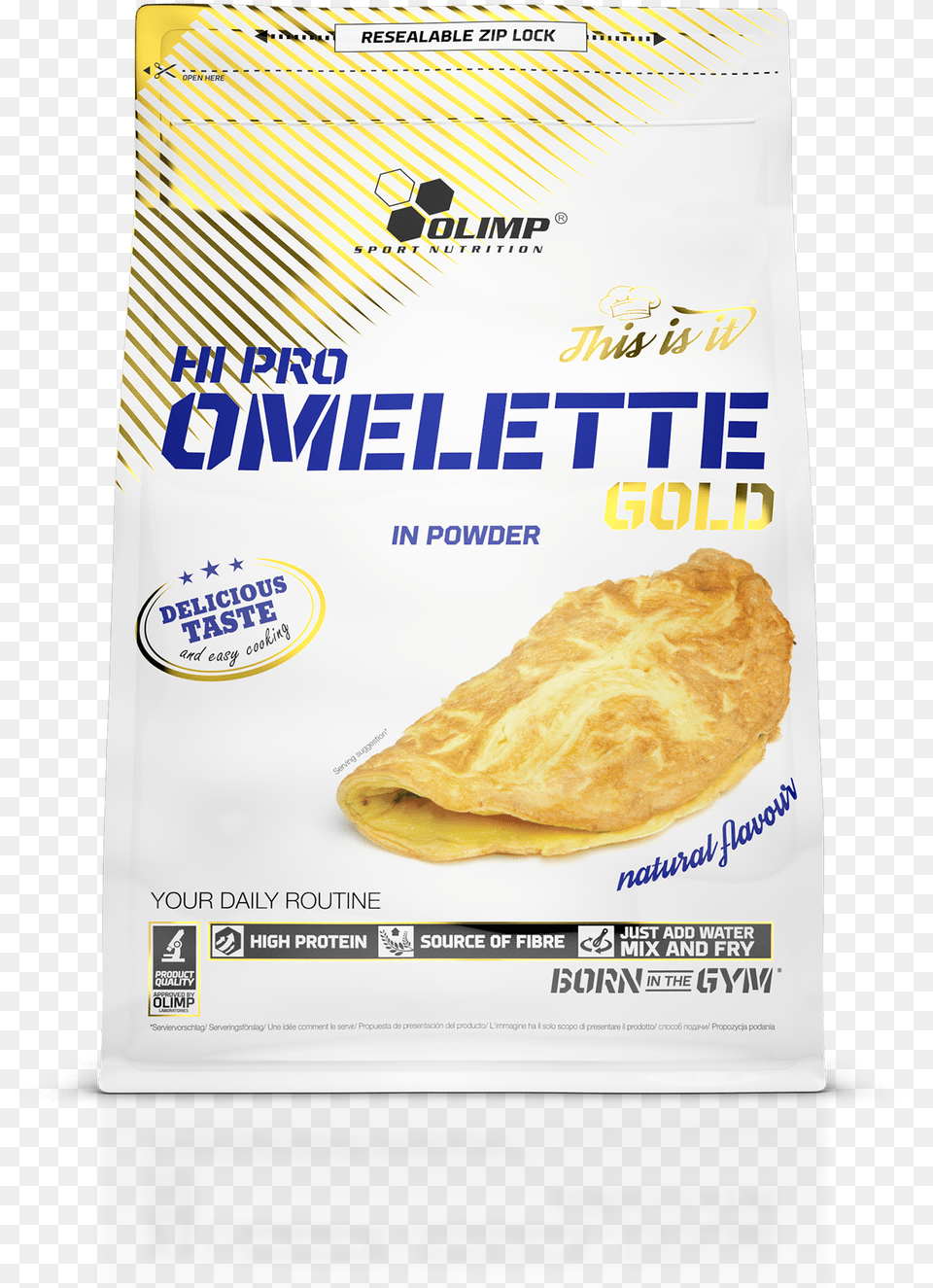 Hi Pro Omelette Gold Bread, Food, Pancake, Advertisement Png Image