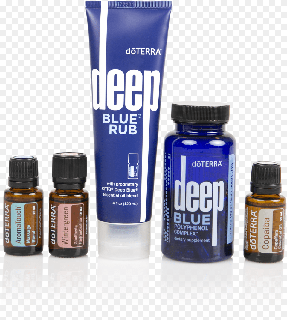 Hi Res Image Doterra Deep Blue Rub 4 Oz Tube Cptg Essential Oils, Bottle Free Png Download