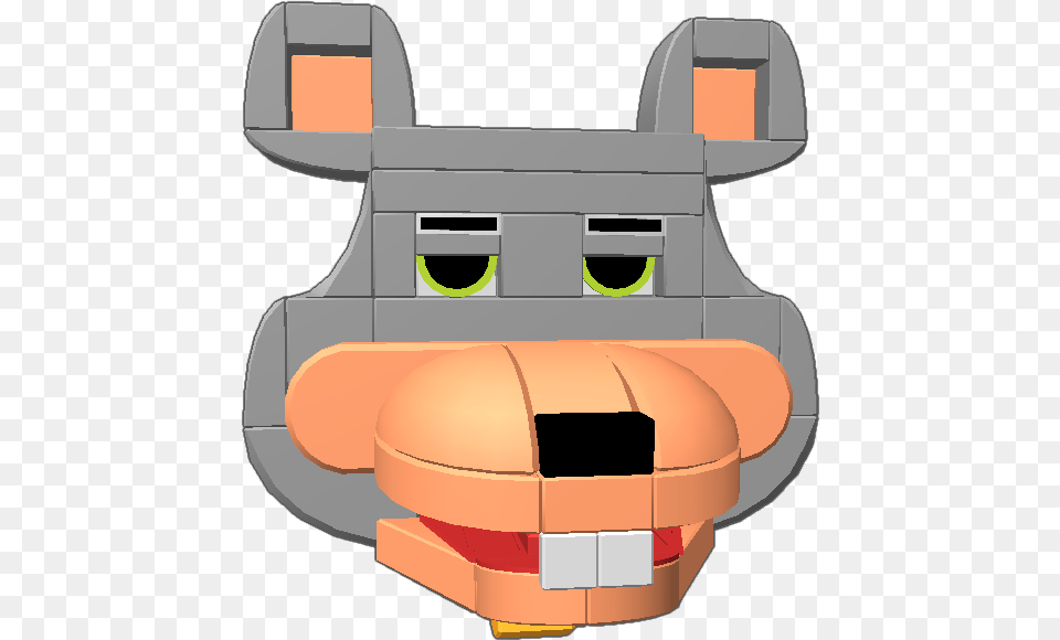 Hi This Chuck E Is My New Road Stage Robotic Character Cartoon, Bulldozer, Machine Free Png Download